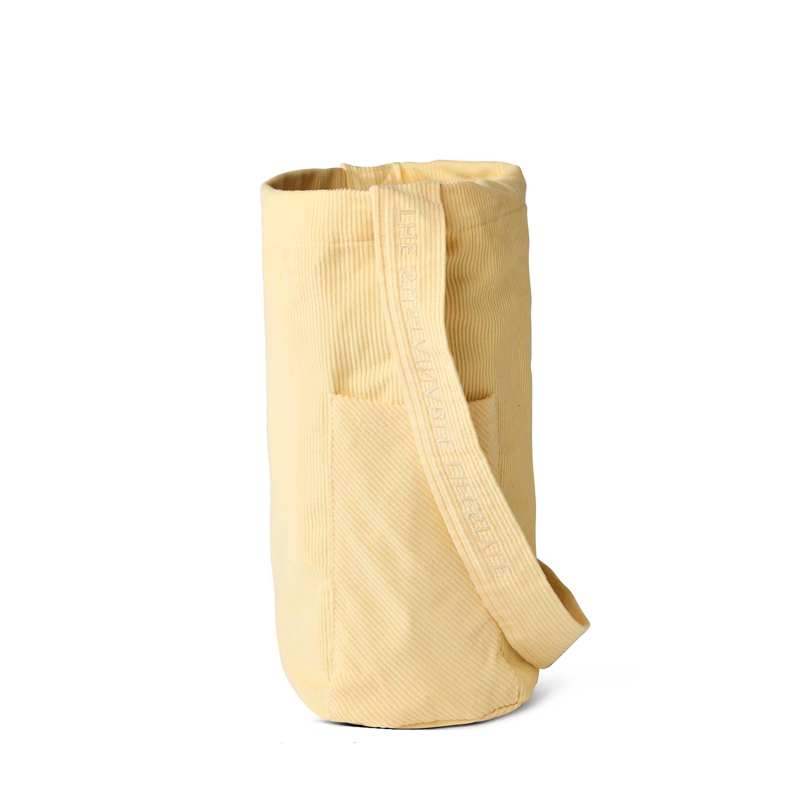 Tintok - Vendita all'ingrosso Borsa a tracolla - Unisex - Borsa Mati in velluto a coste - Giallo pastello in cotone 100% biologico6