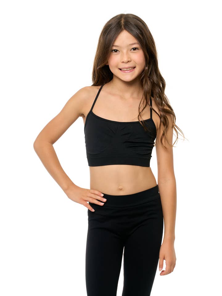 Malibu Sugar - Wholesale Underwear - Kids - Racerback Bra Cami Girls One Size