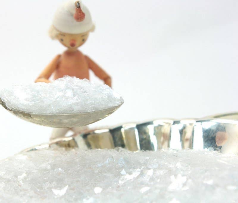 Weiss Weißer deutscher Glasglitter — Echter Super Shard Glitter für den Großhandel auf Faire6