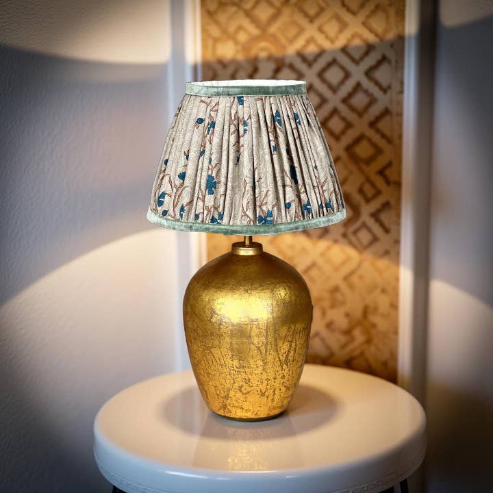 Bibelot Home - Wholesale Lamp Shade - Roshni - Bespoke pleated lampshade
