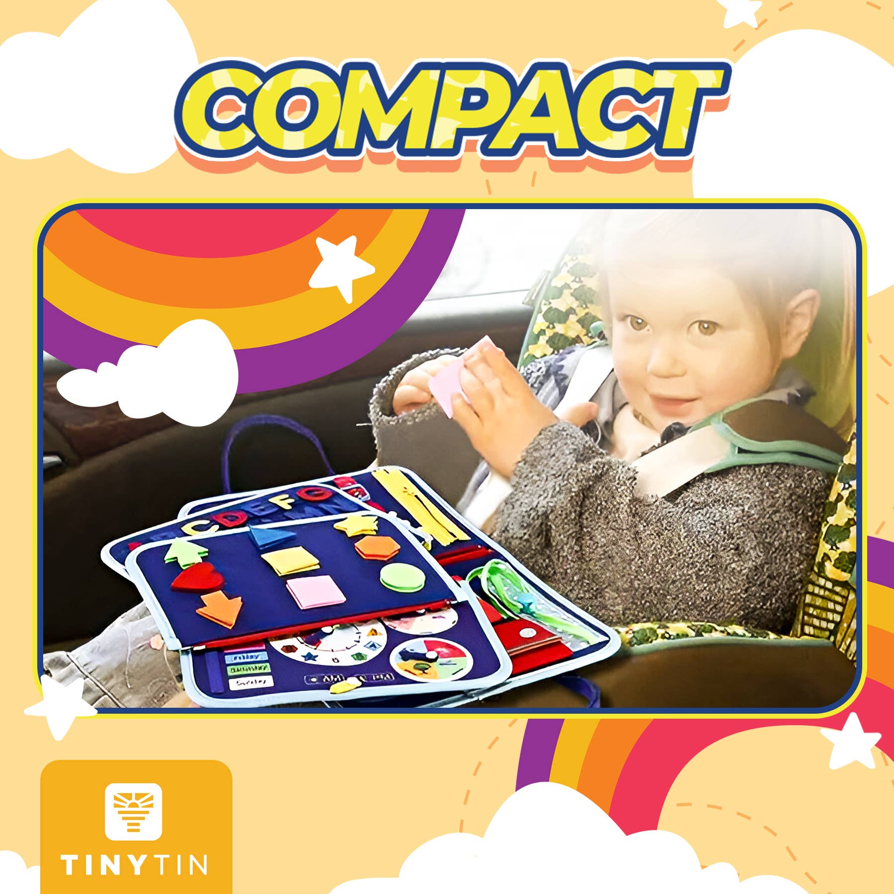 TinyTin - Wholesale Doe-het-zelf-speelgoed - Kinderen - TinyTin - Montessori Activiteiten Boek Pro3