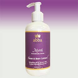 Abba Christian Products - Wholesale Hand & Body Lotion - Myrrh Hand and Body Lotion - 8oz1