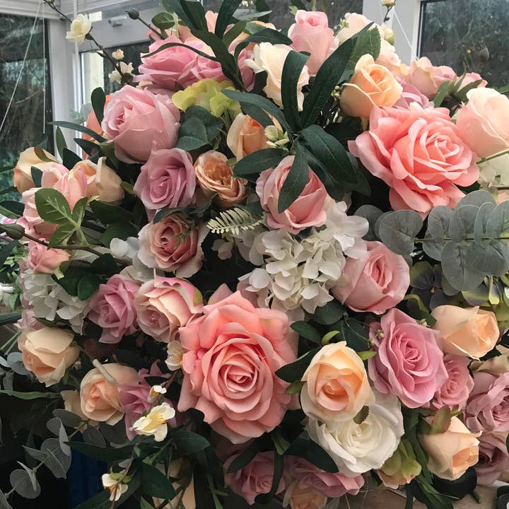 IVY CRUZ – wholesale Konstgjorda blommor – Lyx blomma mittpunkt, Blommig mittpunkt, Bröllop