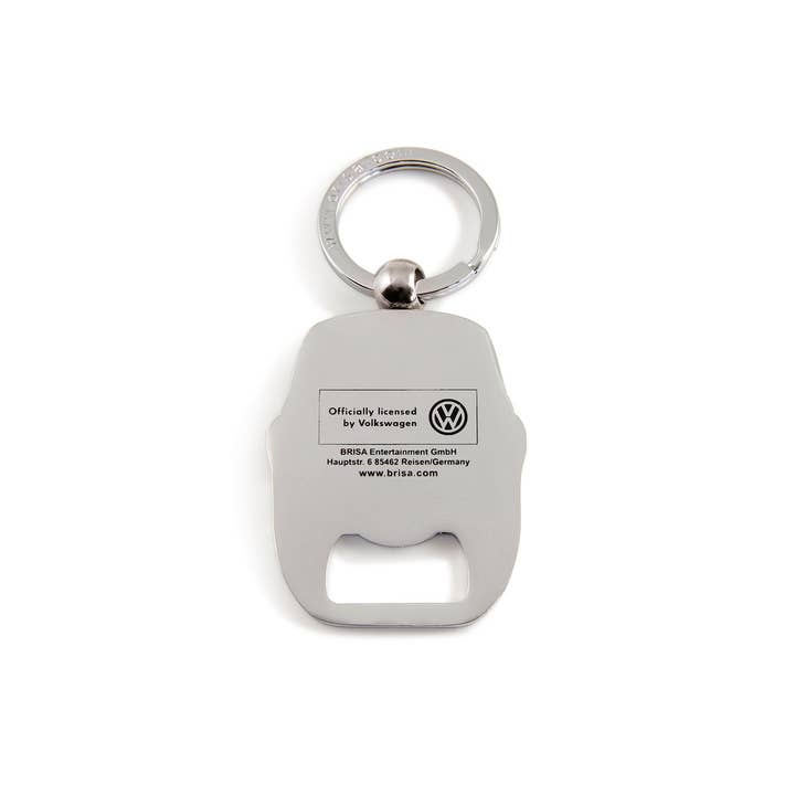 VW Collection by BRISA - Wholesale Keychain – Unisex - VW Beetle Key Ring /Bottle Opener - Blue1
