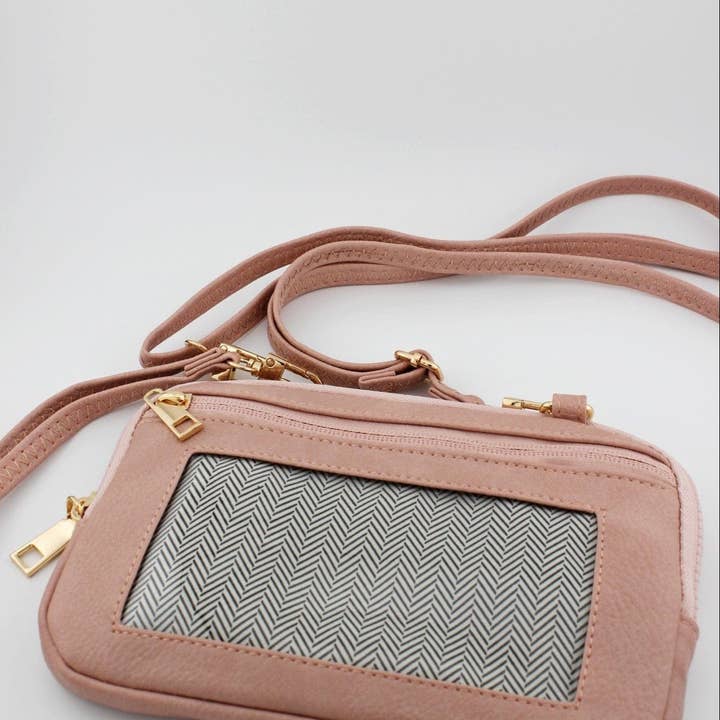 MiMi Wholesale - Wholesale Crossbody Bag - Women's - AD007 Cell Phone Mini Crossbody Wallet Bag