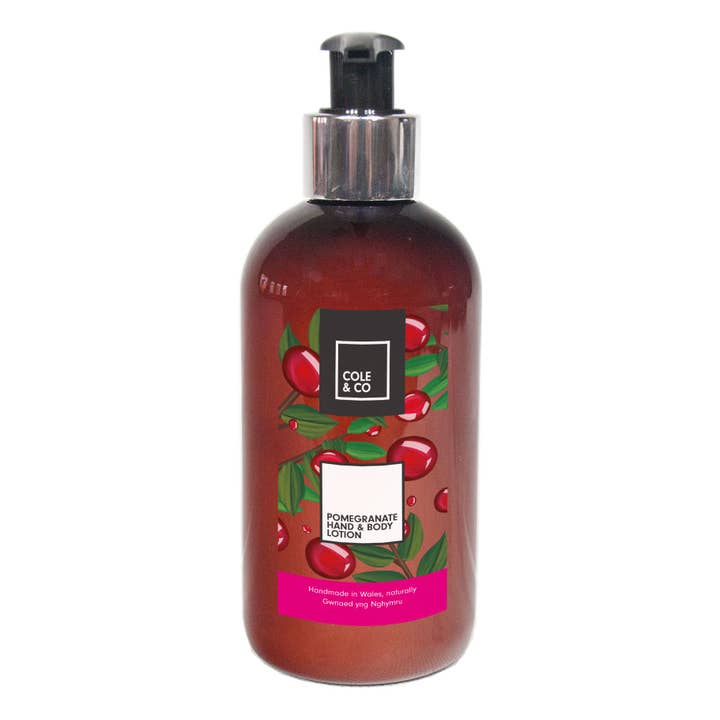 Pomegranate Hand & Body Lotion for wholesale by Cole & Co