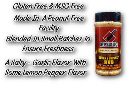 Butcher BBQ Inc - Wholesale Rub - Steak and Brisket Barbecue Rub / Seasoning / Spice1