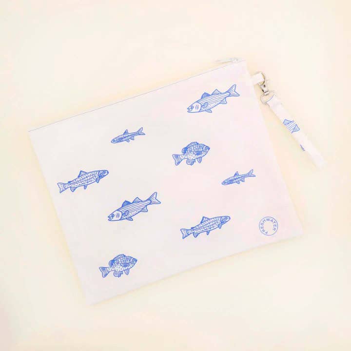 Freshwater Fish Waterproof Boat Bag for wholesale by Freshwater Curated Goods