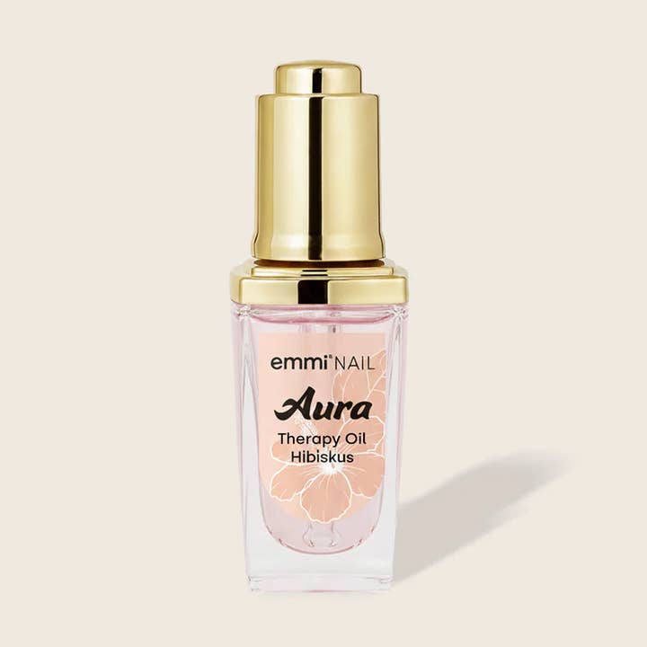 Huile Thérapeutique pour Ongles Aura Hibiscus 8ml pour la vente par emmi®NAIL