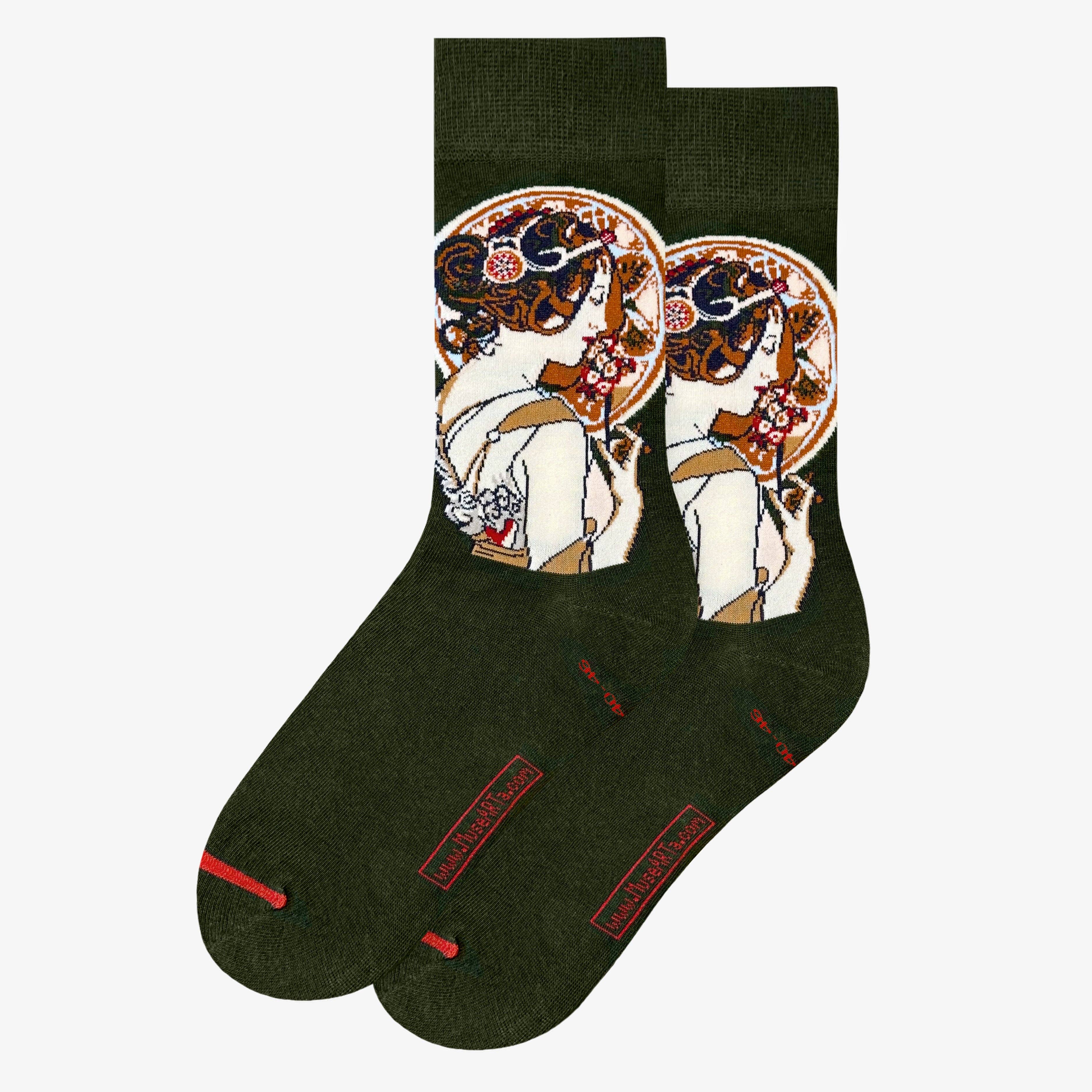 MuseARTa GmbH - Wholesale Socks - Unisex - Alphonse Mucha - Primrose0