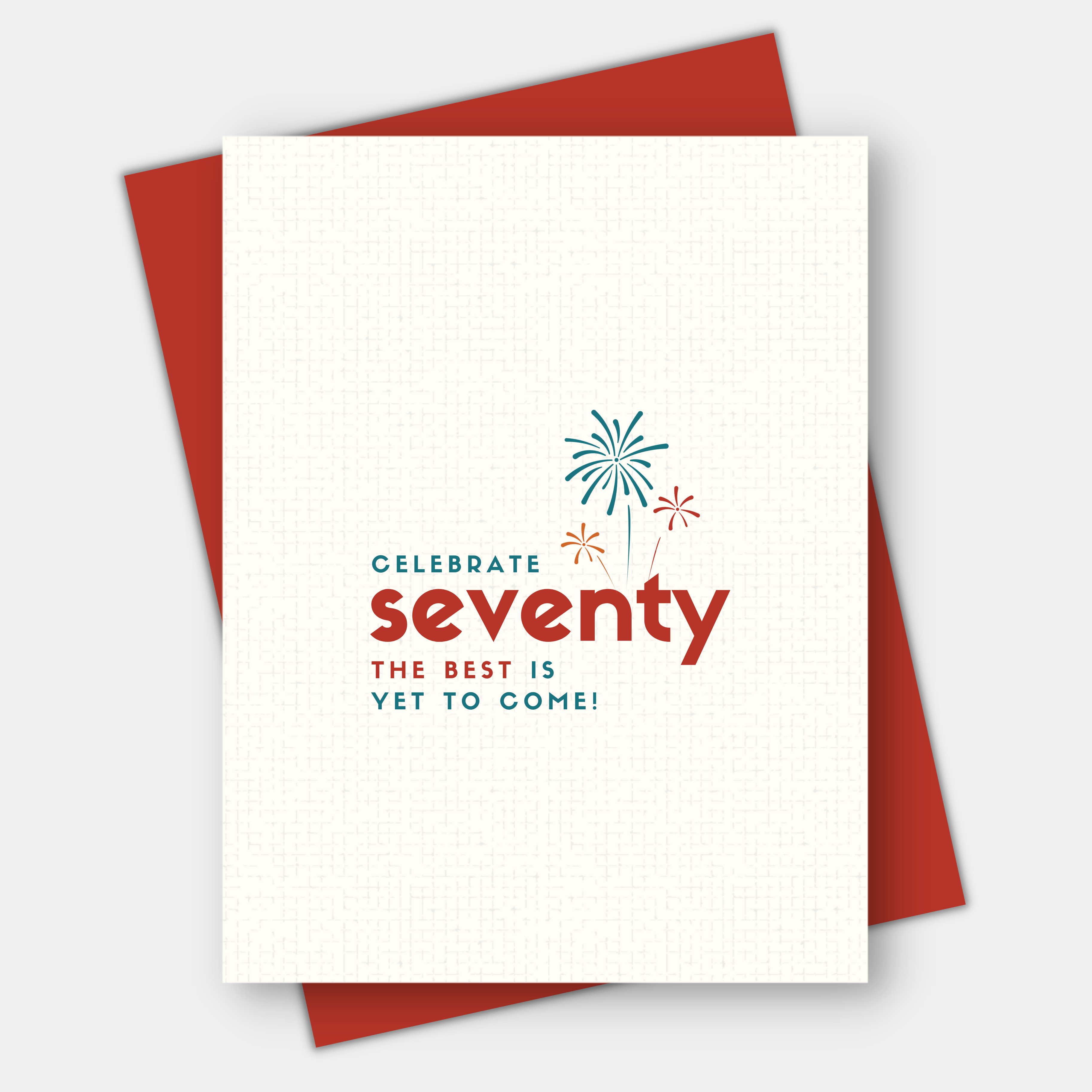 Age-Friendly Vibes - Wholesale Birthday Card - 50th, 60th, or 70th milestone birthday card, Celebrate3