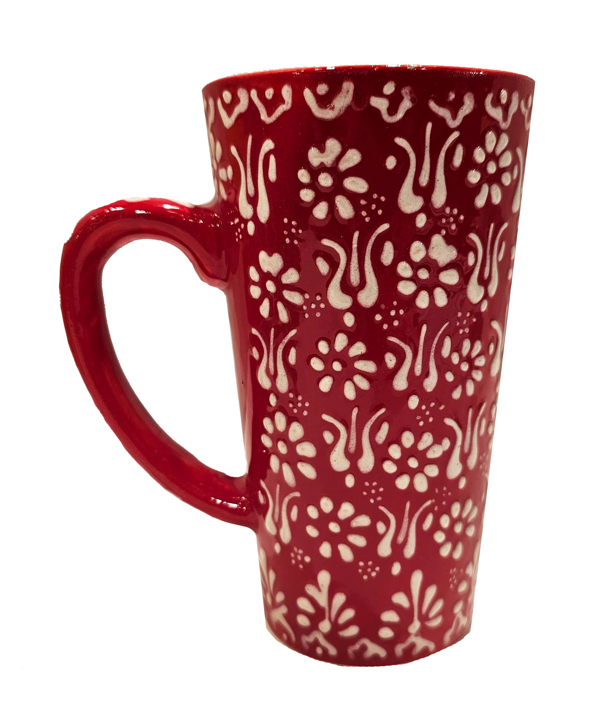 Access by Mediterranean Concepts – Engroshandel Kaffekrus – Latte keramisk krus pastelmønster6