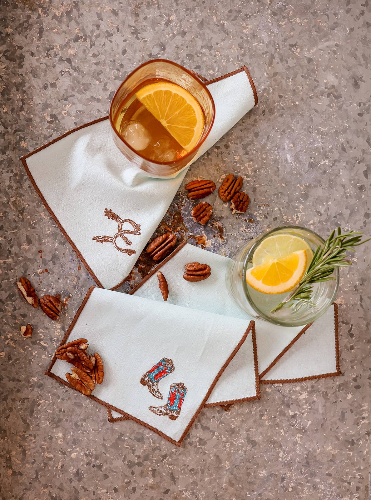 Lemoine - Wholesale Dinner & Cloth Napkin - Boots & Spurs1