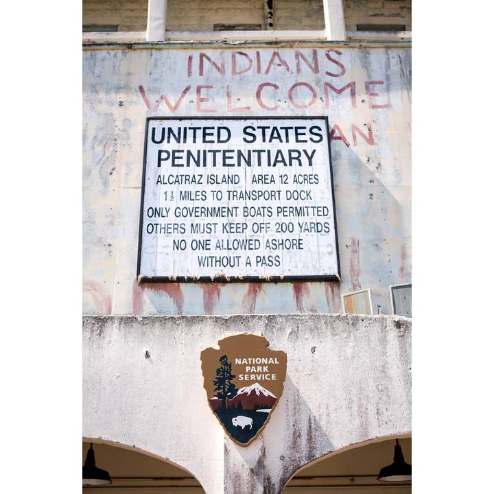 United States Penitentiary Alcatraz Island Photo Photograph Wall Art for wholesale by Gotham Gifts