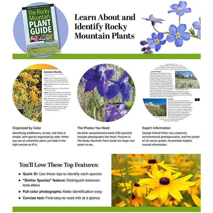 AdventureKEEN - Wholesale Nature Guide - Rocky Mountain Plant Guide