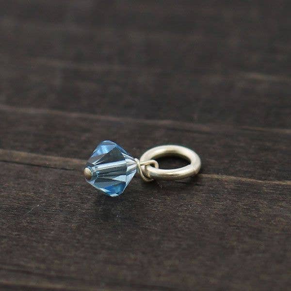 The Vintage Pearl - Wholesale Individual Charm/Pendant - Birthstone Swarovksi Crystal Charms3