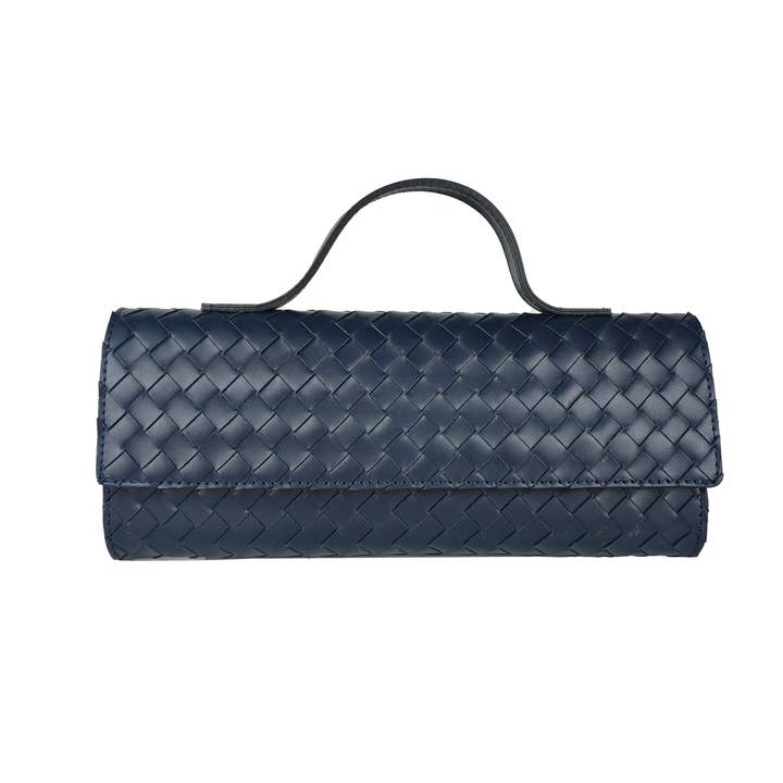 Florence Leather - Wholesale Top Handle Bag - Women's - Woven leather bag10