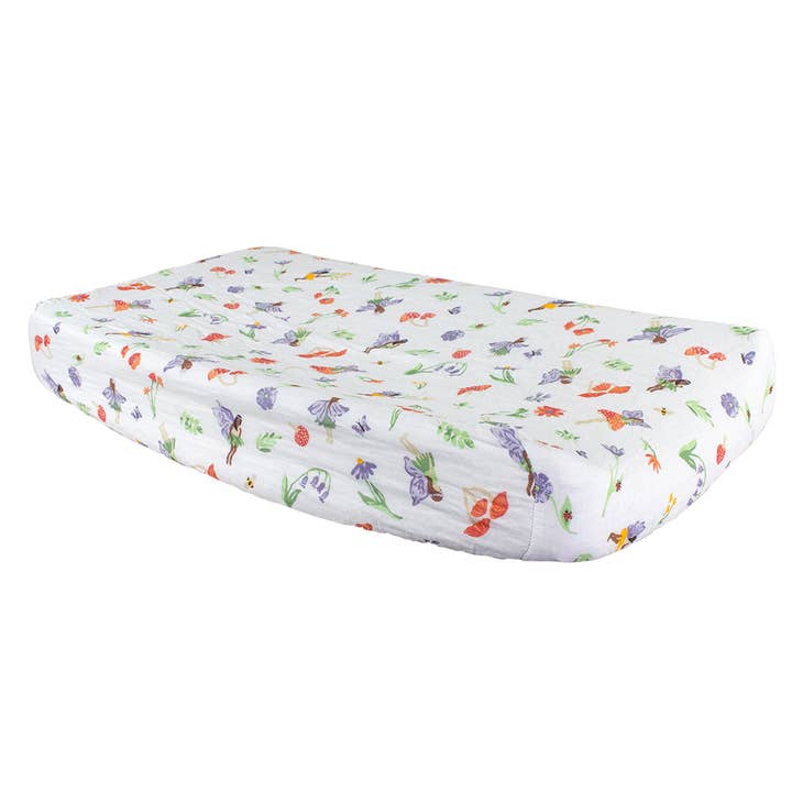 Woodland Fairy Oh-So-Soft - Funda para cambiador de muselina para venta al por mayor de Bebe au Lait