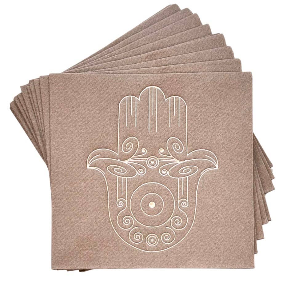 Lined Design – wholesale Disposable napkin – Cloth-Like Cocktail Napkins40