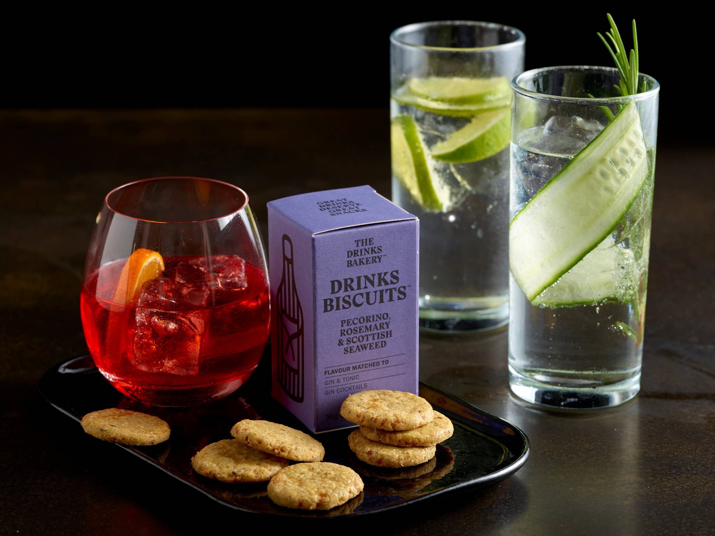 The Drinks Bakery – wholesale Biscuit – Drinks Biscuits - Pecorino Cheese & Rosemary 110g6