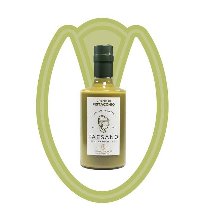 Paesano Srl - Vente Liqueur - Crème de liqueur de pistache sicilienne (17°)
