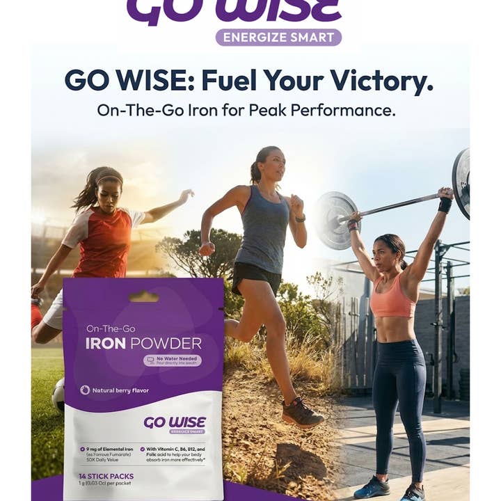 Go Wise - Wholesale Oral Supplement/Vitamin - Daily On-The-Go Iron Supplement — No Water Needed4