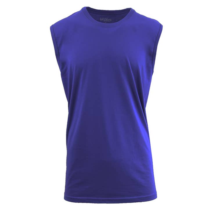 Galaxy By Harvic – wholesale Tank top – Men's – Men's Crew Neck Muscle Tank Tops2