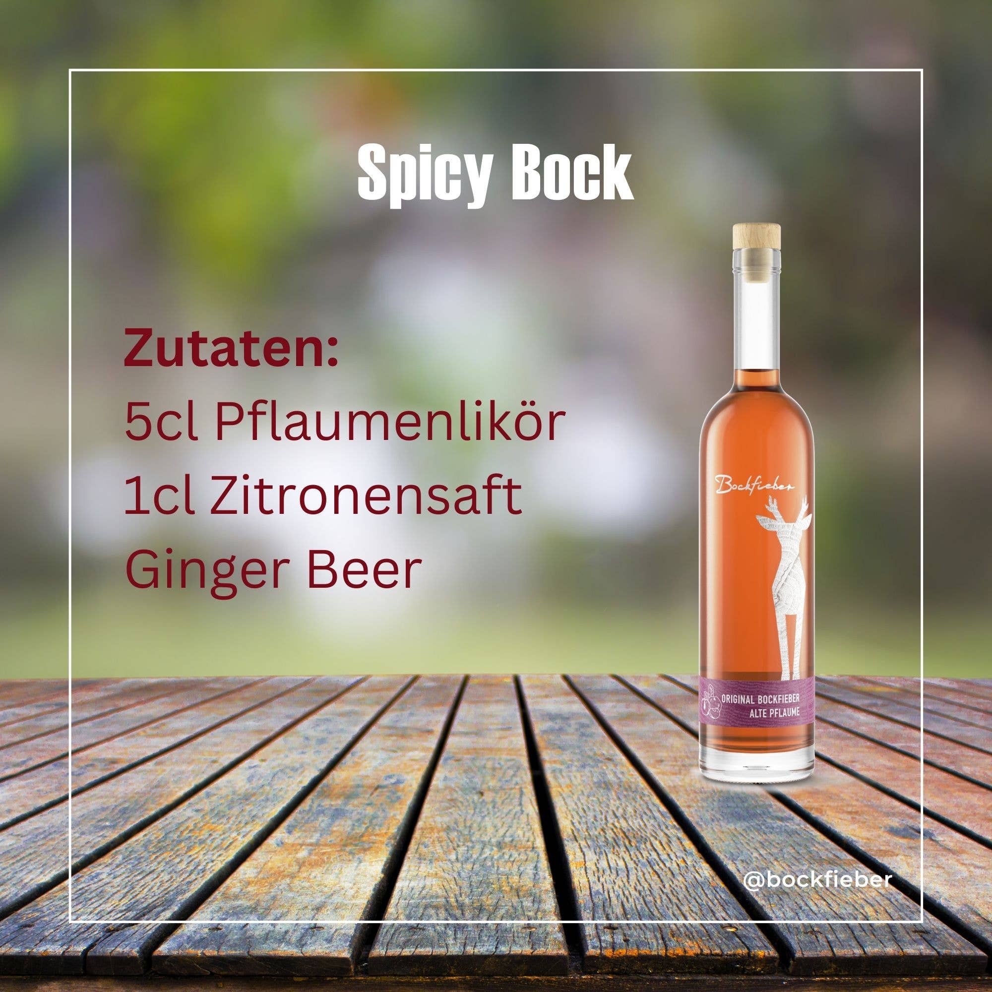 Bockfieber - Vendita all'ingrosso Liquore - Liquore di prugna Bockfieber1