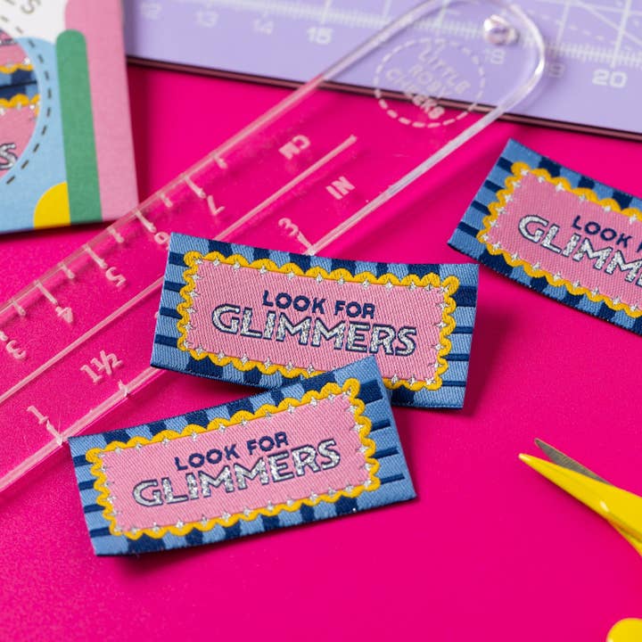 CERCA SCINTILLE - Etichette per Cucito per la vendita all'ingrosso da parte di Little Rosy Cheeks