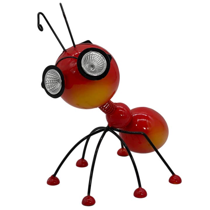 Metal Ant Have Solar LED Have Statue 11 „H for engroshandel hos Galt International Company