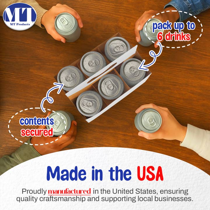 MT Products - Wholesale Bottle Rack/Holder - MT Products Cardboard Drink Carrier/Bottle Holder13