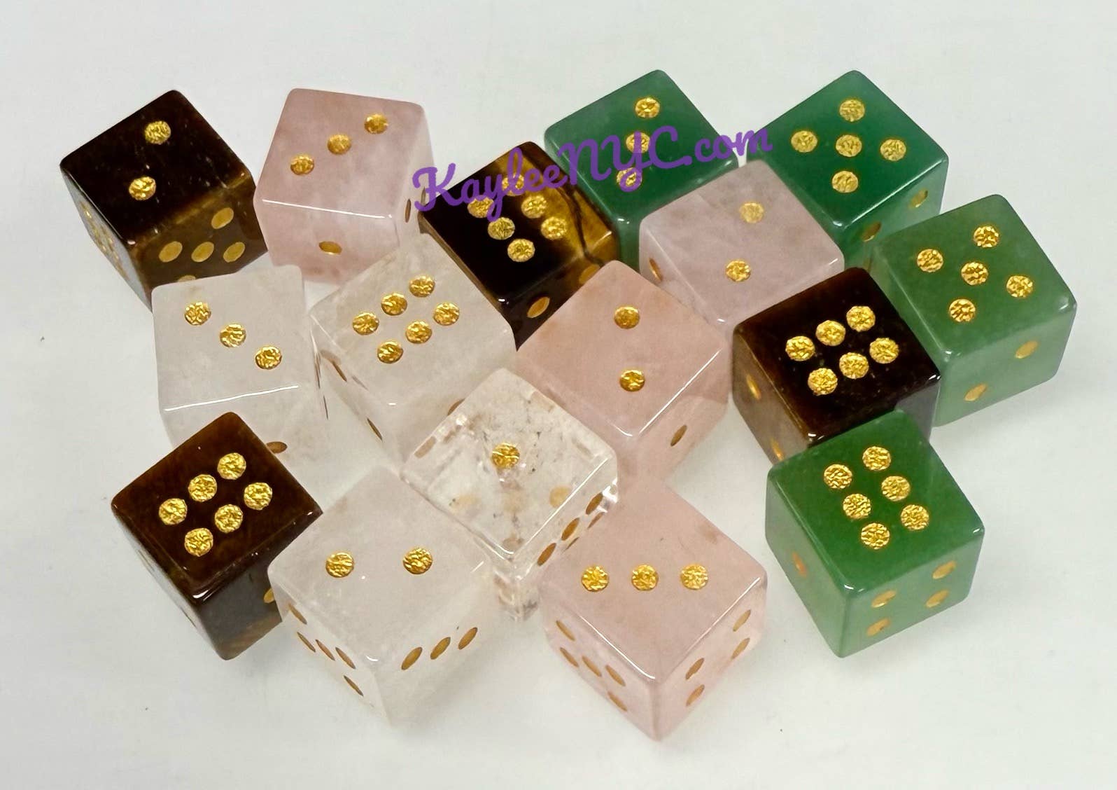 KayleeNYC - Wholesale Spiritual Stone/Crystal - Natural Crystals Dice 16mm Healing Energy0