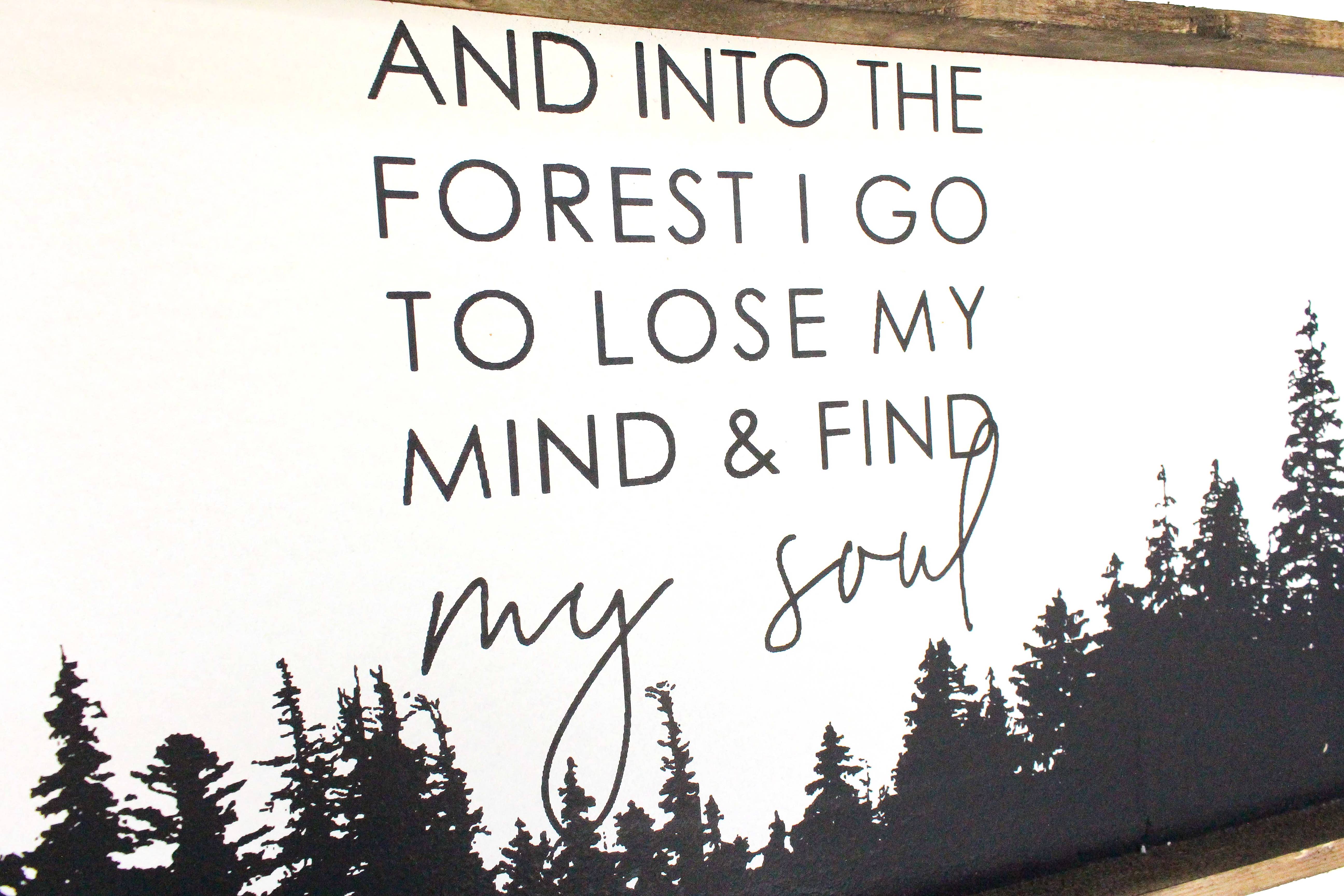 Williamraedesigns - Wholesale Kunstprint - Ingelijste print "Into the Forest" - Inspirerende natuurmuurkunst3