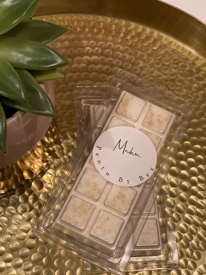 Barra Snap 50g Fragrante de Cera de Soja 'Madam' por atacado de Pentu By Bex