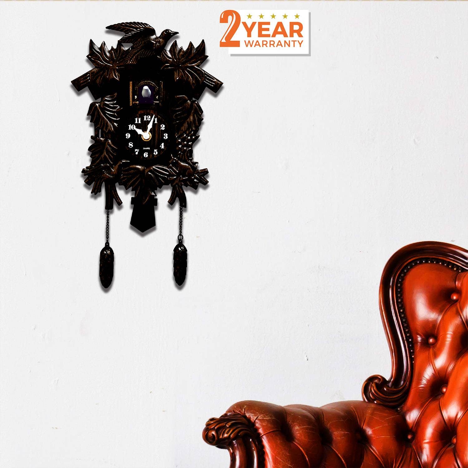 Walplus - Vente Horloges murales - Pendule à coucou vintage de la Forêt-Noire6