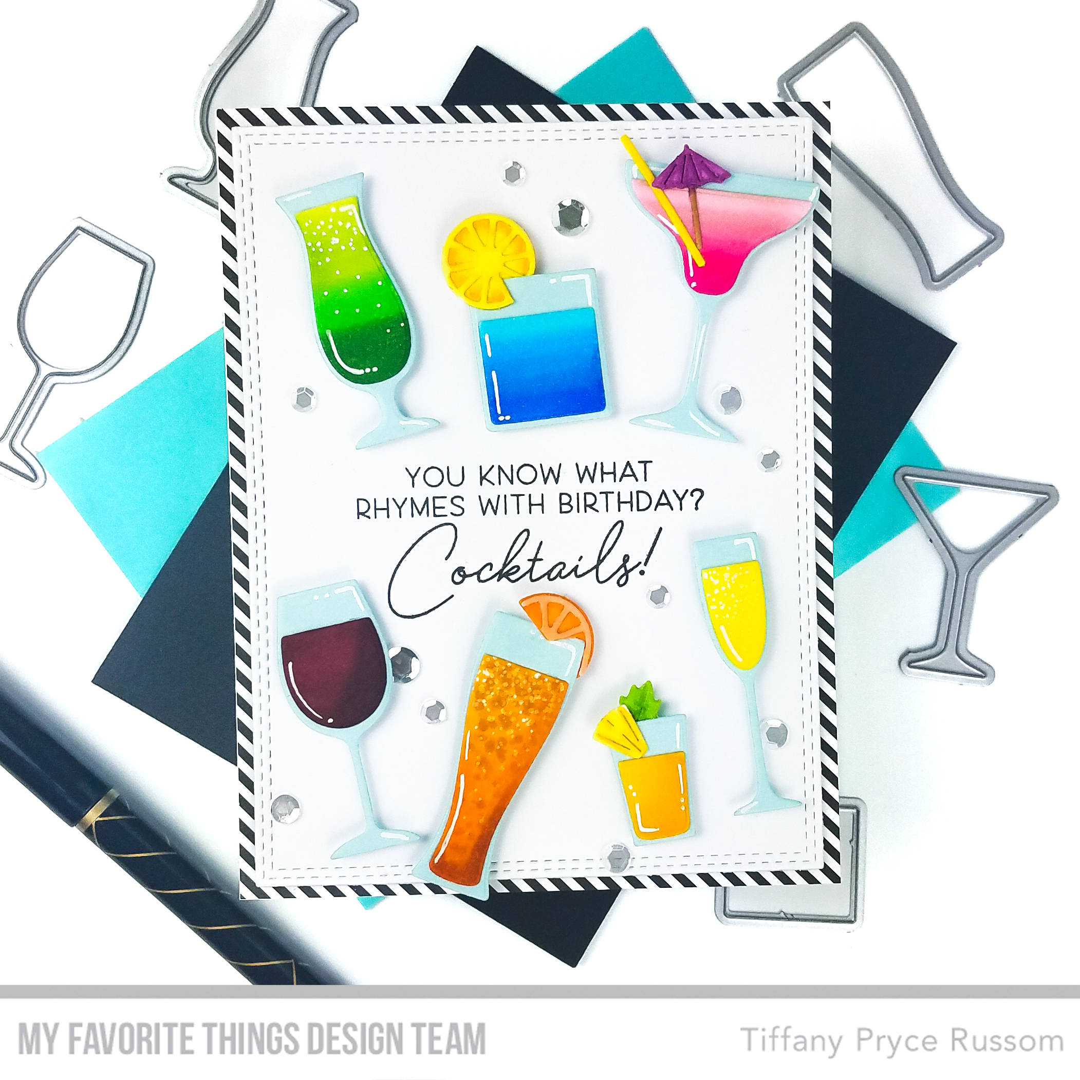 My Favorite Things - Wholesale Verjaardagskaartje - Hef een glas17