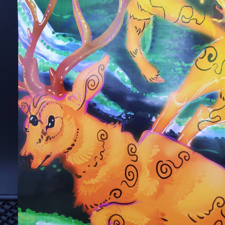 DeadOn Studios - Wholesale Art Print - Golden Hind Art Print1