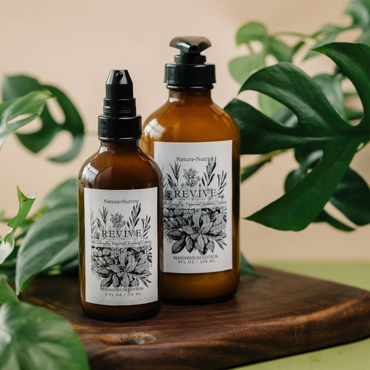 Revive Magnesium Lotion for wholesale by Natura+Nutrire Botanical Skincare