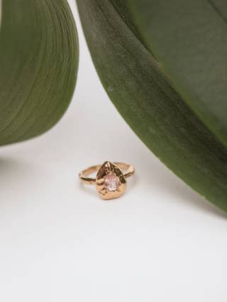 Karley Ring in Gold for wholesale by June and Valentina
