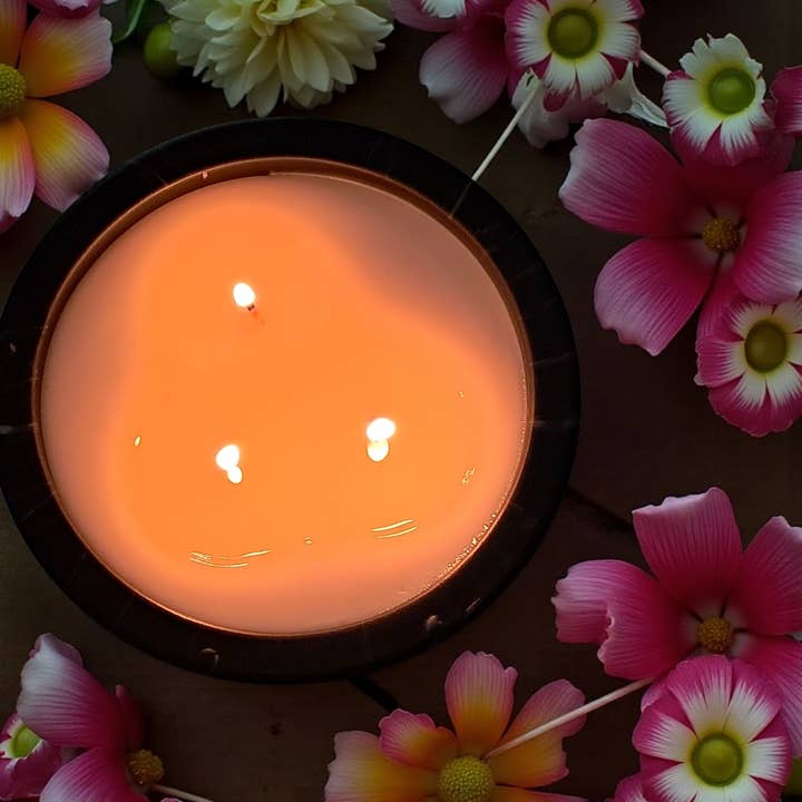 Grand Bassa Candle Co. - Wholesale Jar/Filled Candle - Fireside Fête  Ceramic  Candle 1