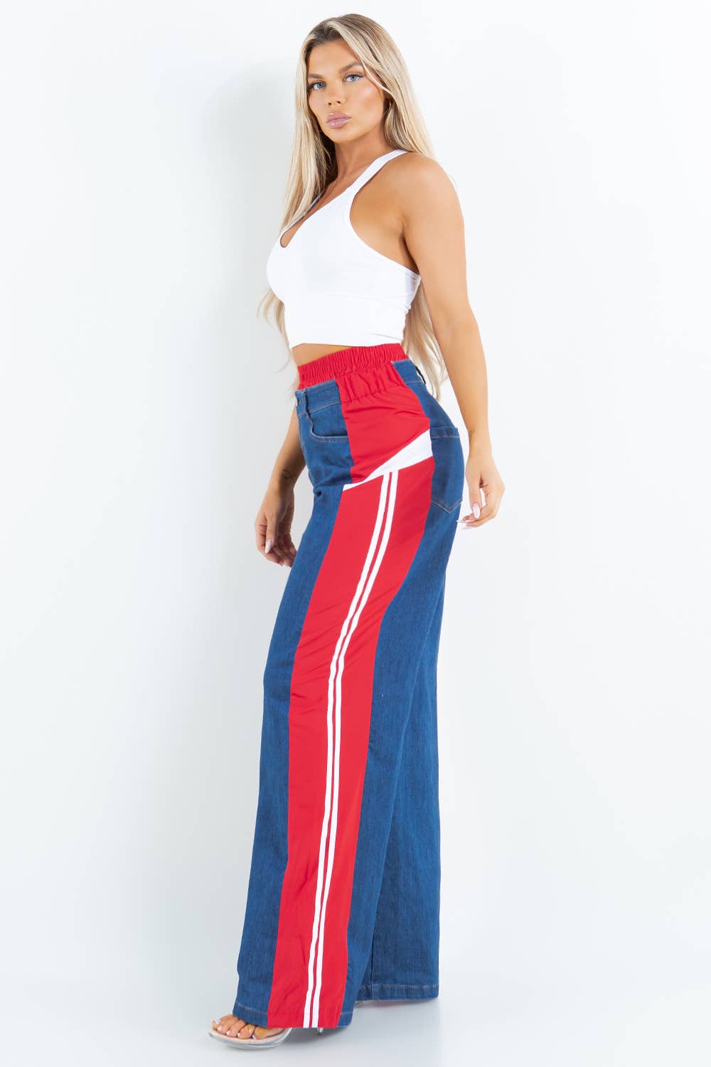 LABIJOU – wholesale Top & pants set (NOT Loungewear) – Women's – PD240 DENIM COMBO3