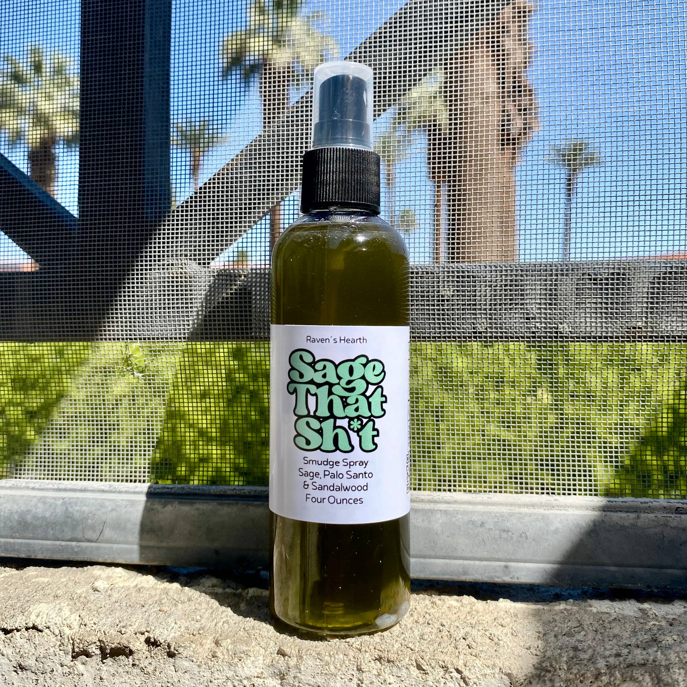 Raven’s Hearth - Wholesale Smudge Spray - Sage That Sh*t Spray | Sage, Palo Santo & Sandalwood4