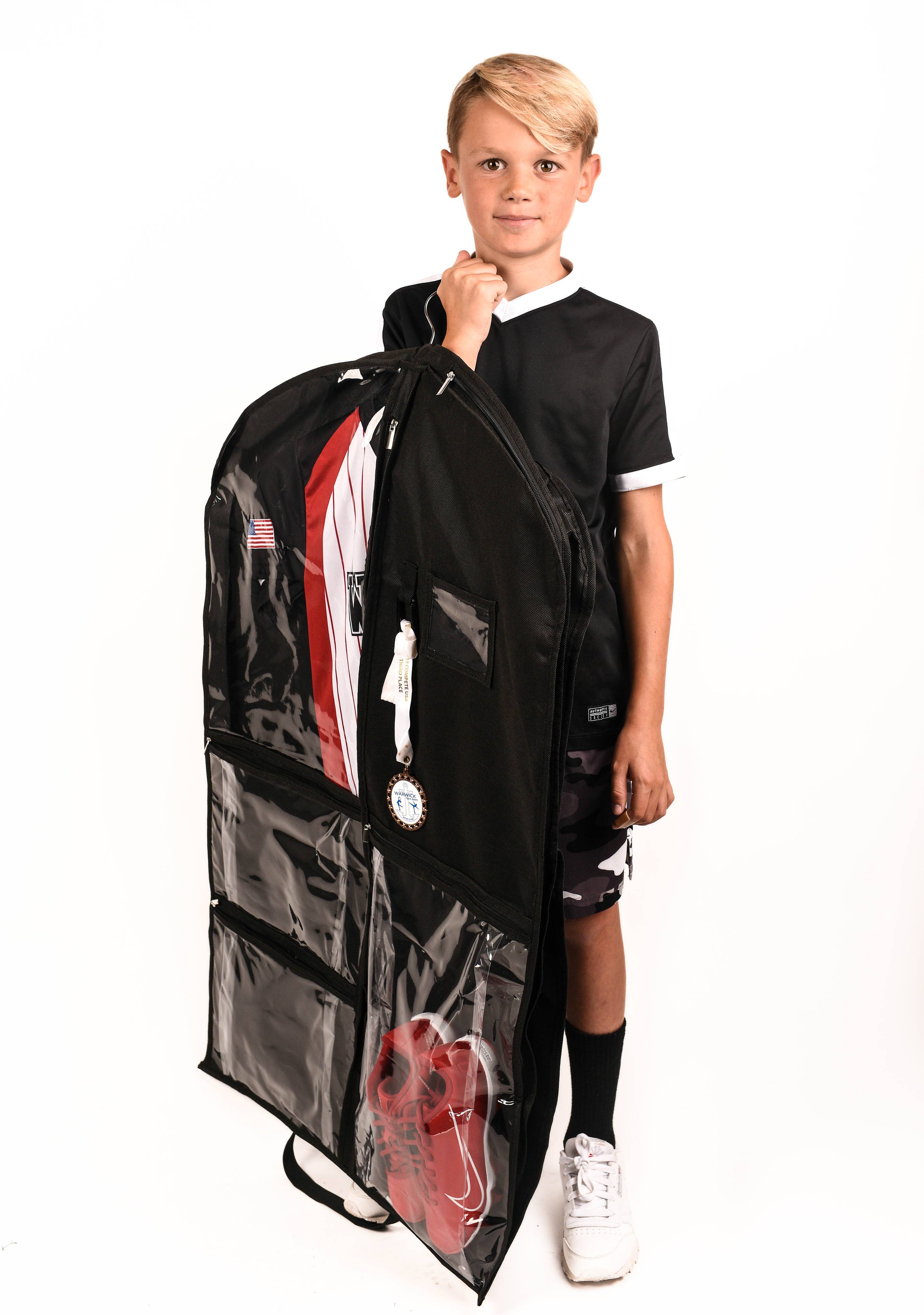 Kendall Country - Wholesale Kledingtas - 40" kledinghoes met zakken voor kostuums en kledingopslag10