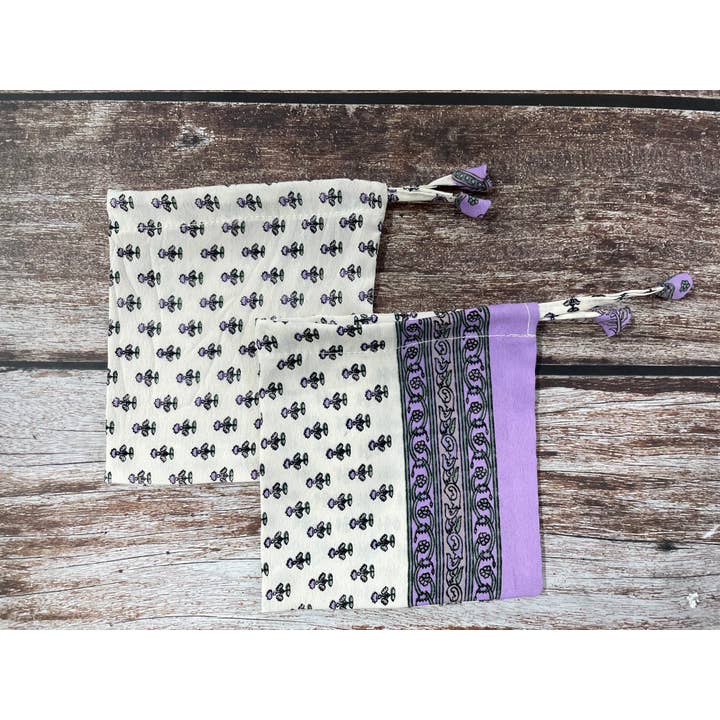 House of Kraft Jewelry & Accessories - Wholesale Gift Bag Set/Pack - Gift Pouches | Upcycled Silk Pouch | Pack Silk Gift Pouch40