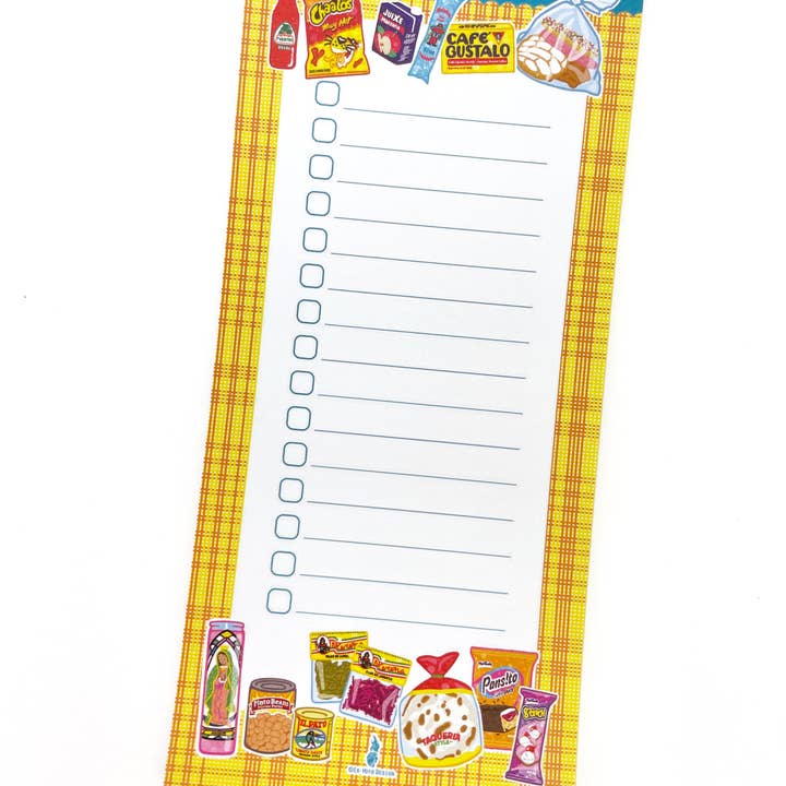 Ex-Voto Design – Bloco de notas por atacado – LA MARKÉTITA, bloco de notas de lista de compras