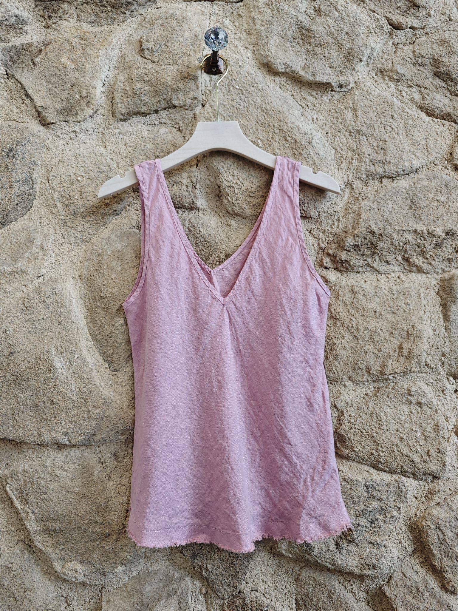 Linen & More - Wholesale Tank Top - Women's - REF 21591 100% SISA LINEN T-SHIRT16