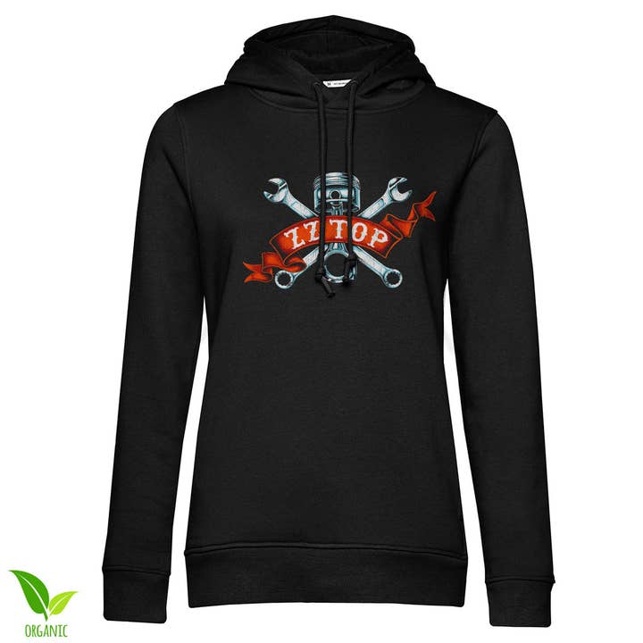 ZZ-Top Piston Flag Girly Hoodie for wholesale by Hybris Production AB