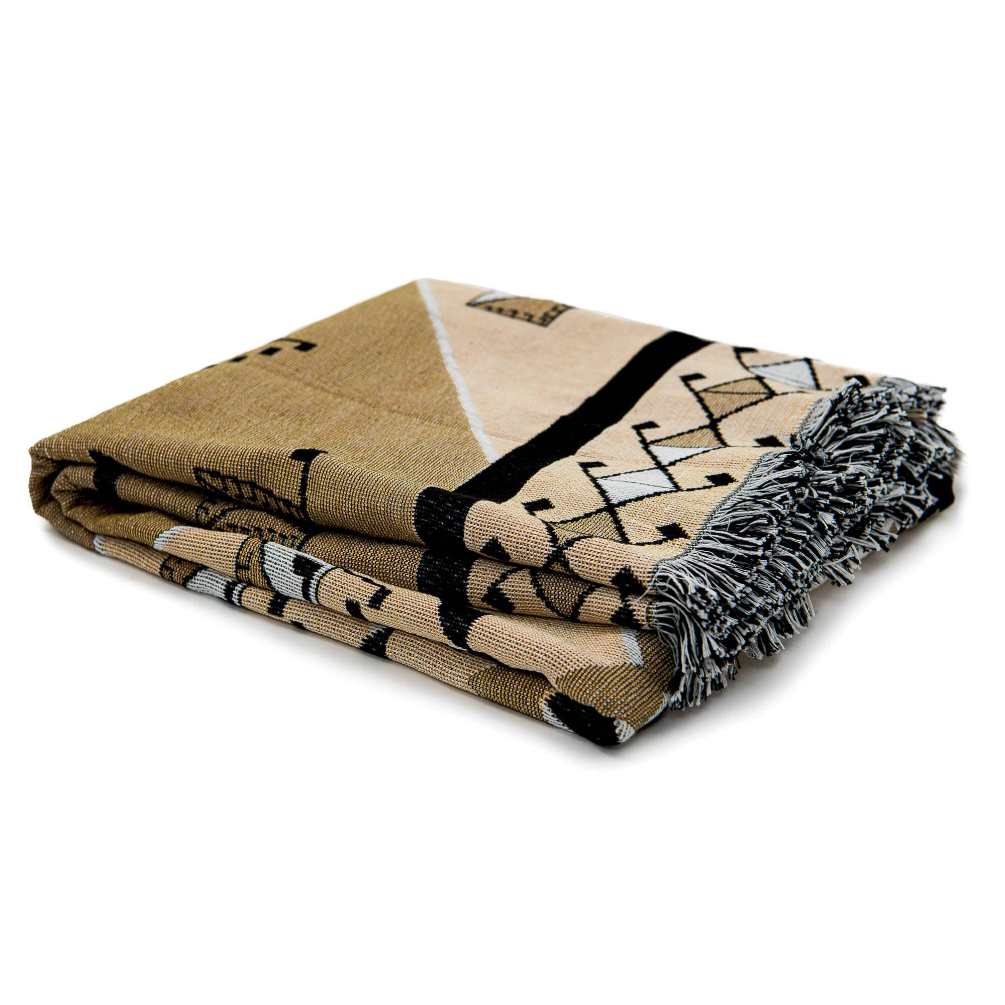 HENDEER - Wholesale Picnic Blanket - 'Nowhere Man' Woven Picnic Rug/Throw2