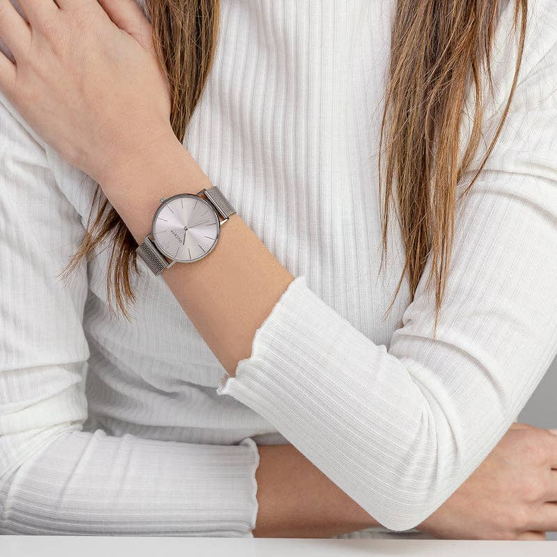 DUCETT – Großhandel Armbanduhr – Damen – Mauve Netz1