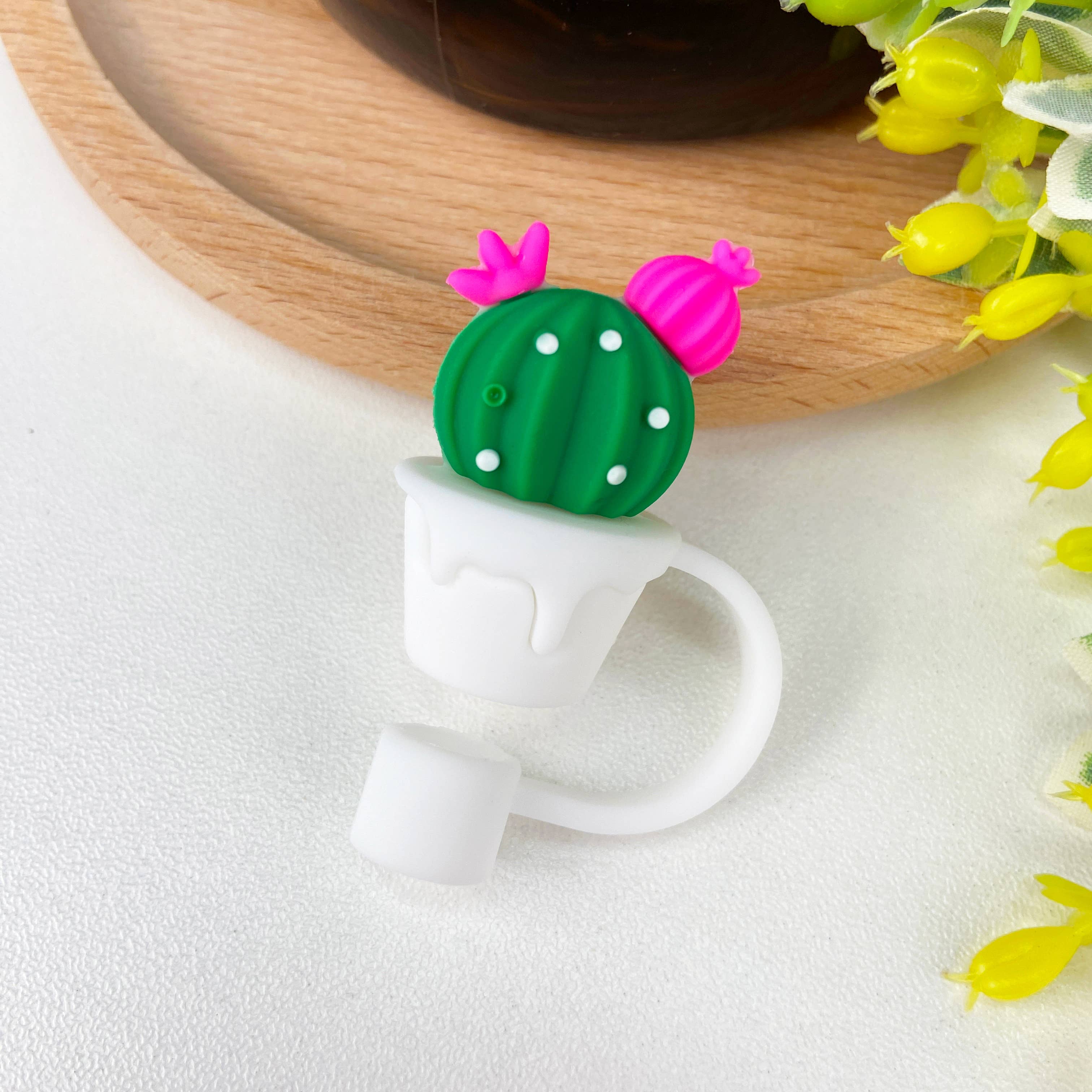 SoapElenGlen - Wholesale Drinking Straw - Cute dustproof drinkware straw plug straw cover straw cover7